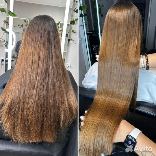 Кератиновое выпрямление, ботокс