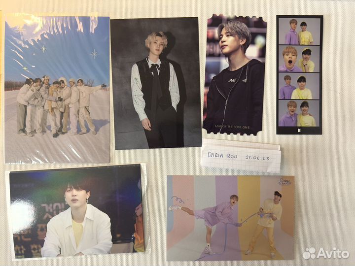 BTS официальные карты