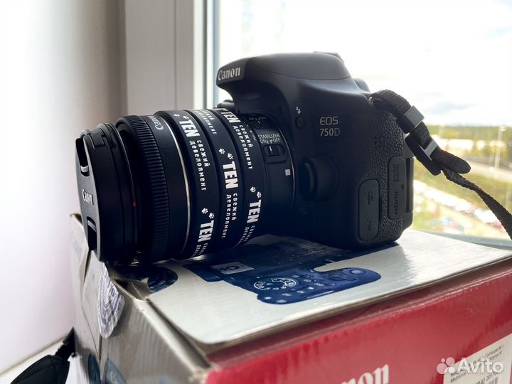 Фотоаппарат Canon EOS 750D kit 18-55 mm