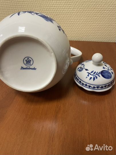 Остатки сервиза Kahla синий лук