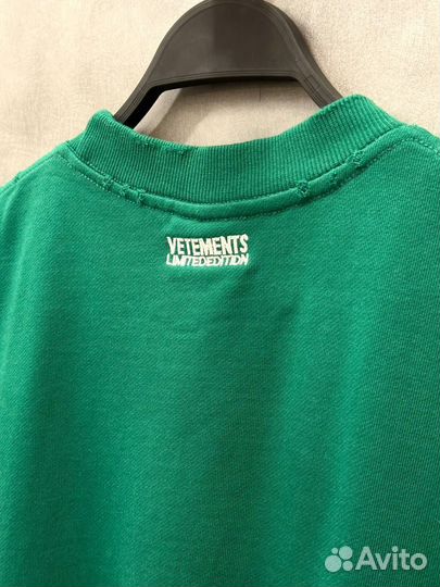 Свитшот Vetements Original оверсайз