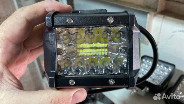 Светодиодная балка 60w (противотуманка 12в/24в)