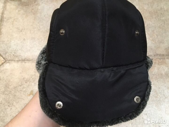 Шапка ушанка трансформер мужская