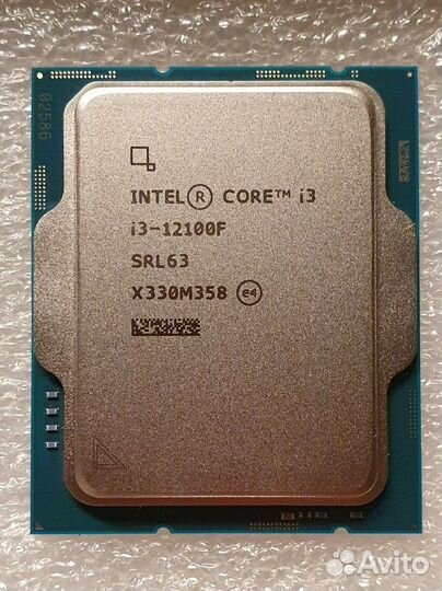 Процессор Intel Core i3 12100f оеm