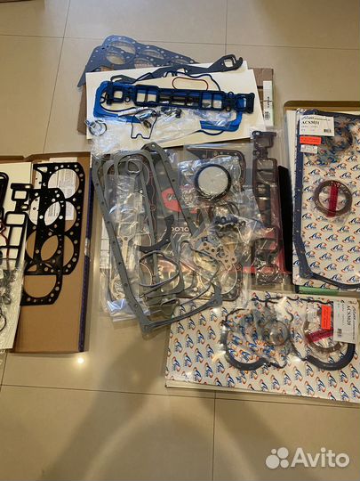 Прокладки mercruiser/volvo penta 4.3,5.0,5.7