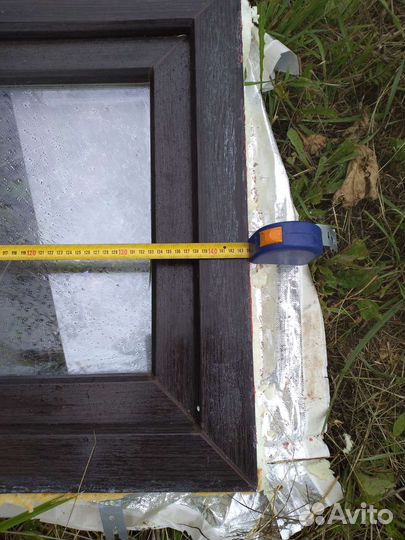 Окна пластиковые бу коричневые