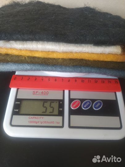 Вата льняная окрашенная