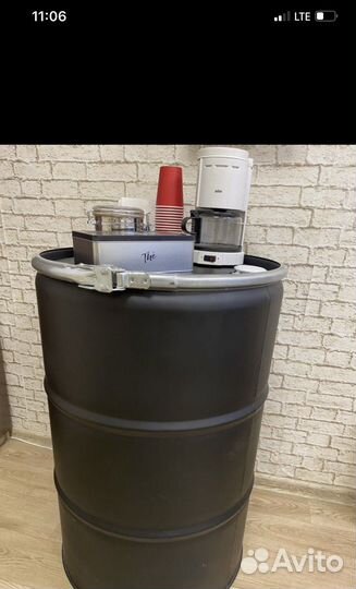 Бочка интерьерная