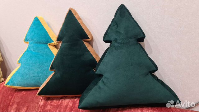 Ёлочка подушка и детская игруша