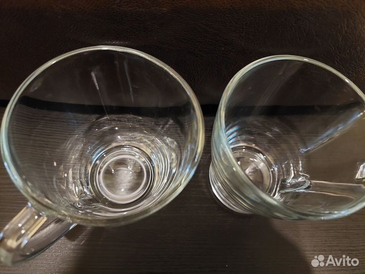 Кружки прозрачные грация 7 шт