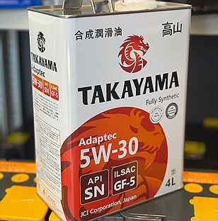 Масло моторное Takayama SAE 5W-30 GF-5 API SN