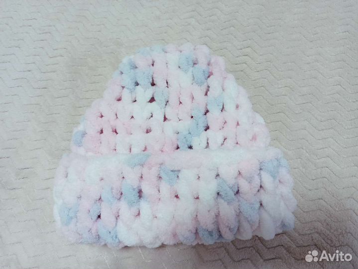 Снуд плюшевый Ручная работа