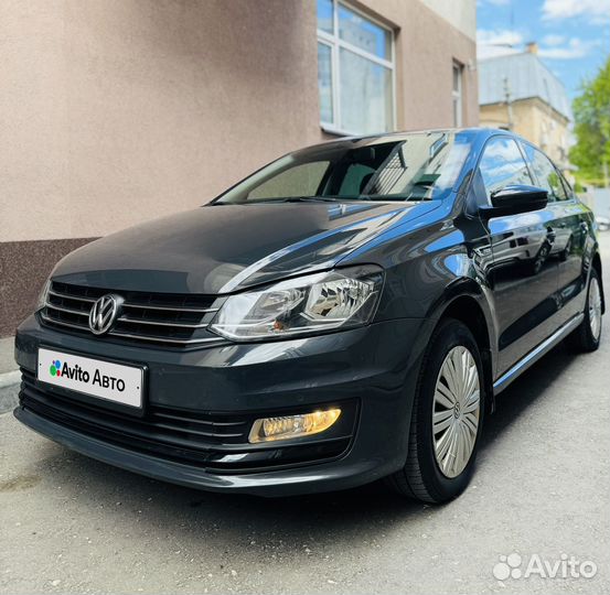 Volkswagen Polo 1.6 AT, 2018, 96 050 км