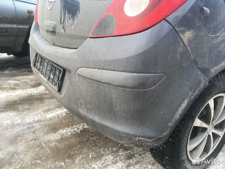 Бампер задний Opel Corsa D
