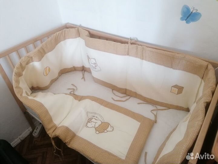 Бортики с балдахином 