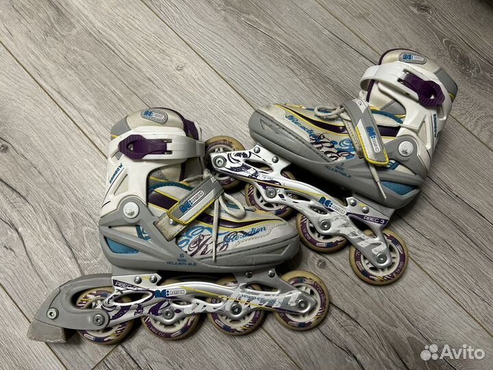 Роликовые коньки детские раздвижные 31-36