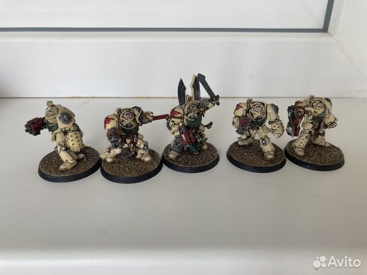 Warhammer 40000 миниатюры Deathwing Terminators