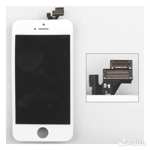 Дисплей iPhone 5 Белый в сборе с тачскрином