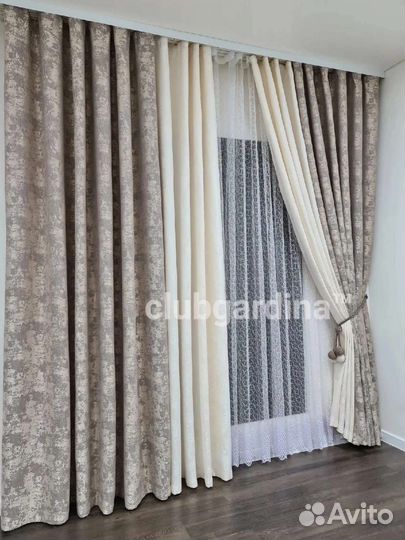 Шторы мрамор.ткань мягкая ложиться красиво