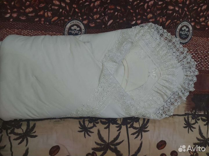 Конверт на выписку нейтральный зимний