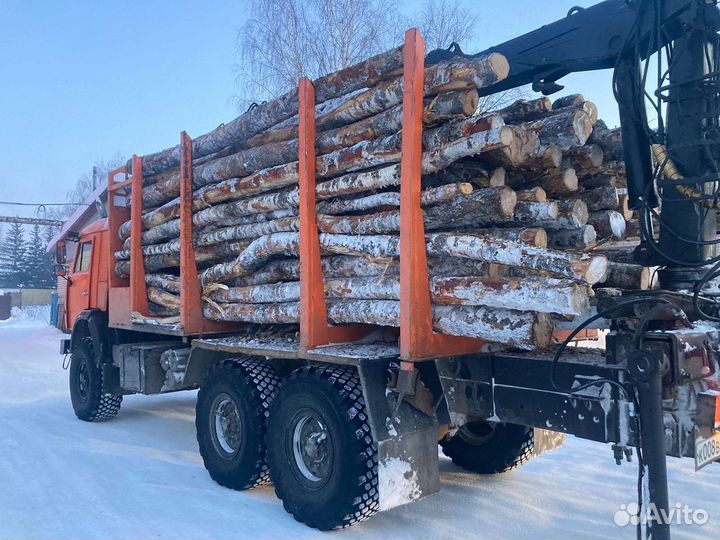 Дрова хлыстами береза