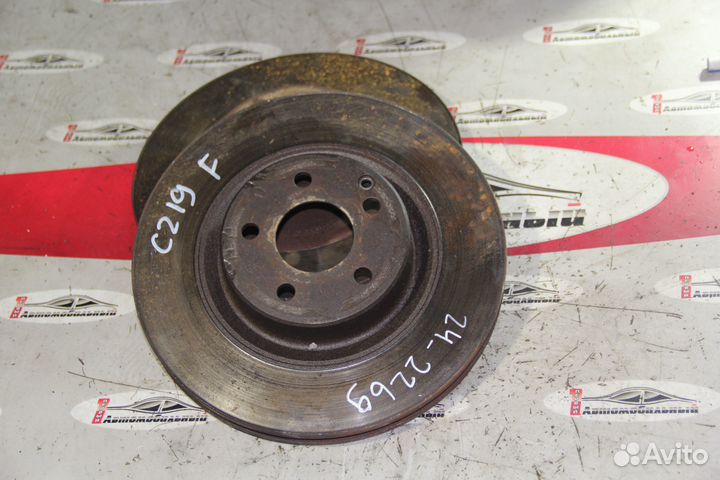 Тормозной диск перед c Mercedes CLS-Class C219 M27