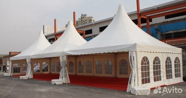 Прокат аренда шатров 5х5, 6х6 м праздники, свадьбы