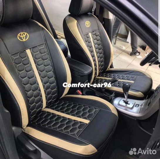Авточехлы экокожа