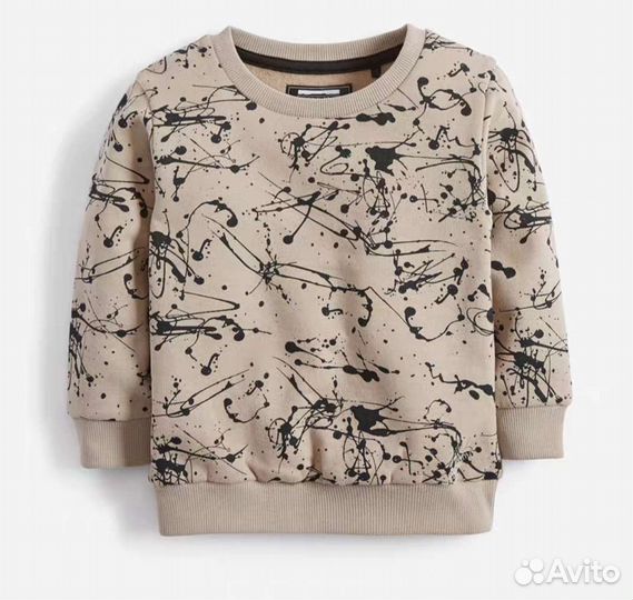 Свитшот, шорты, лонгслив