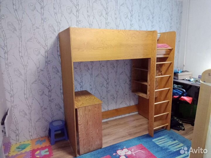 Детская кровать от 3 лет с бортиками