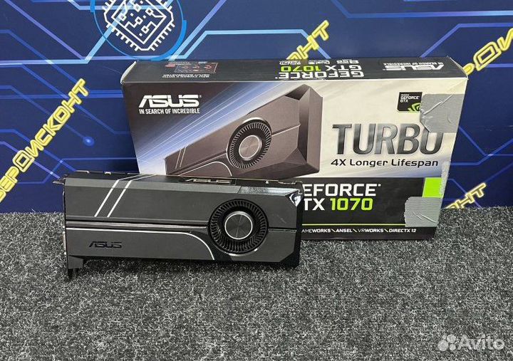 Игровая gtx 1070 turbo 8gb
