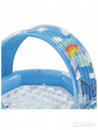 Бассейн детский с крышей