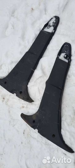 Пластиковые накладки салона Renault Duster