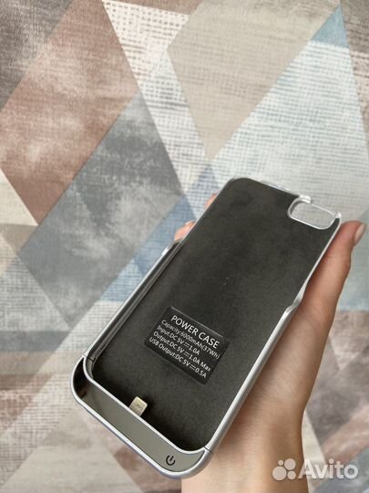 Power-bank case для iPhone 7,8