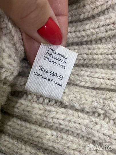 Комплект шапка и шарф