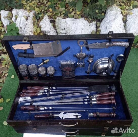 Шампура подаpочные в кейсe