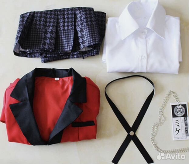 Косплей-костюм/ Школьная форма «Безумный азарт»