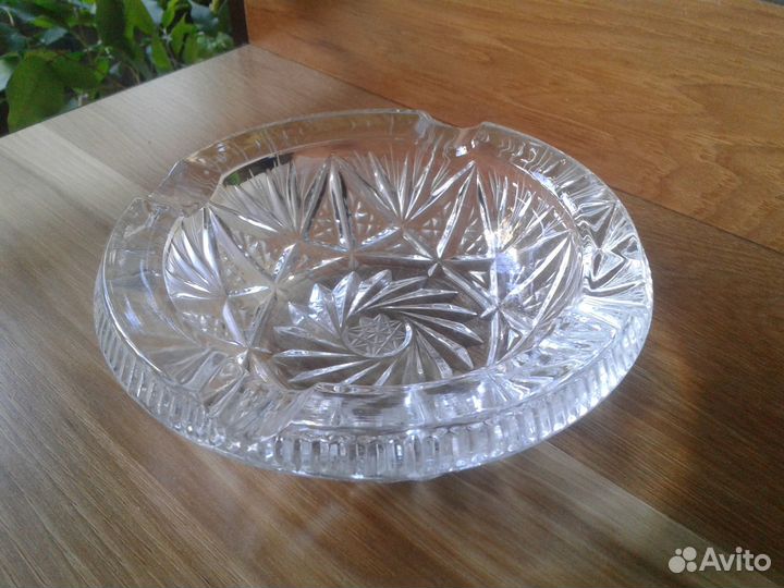 Пепельница хрустальная СССР