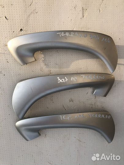 Renault duster/terrano молдин ручки двери