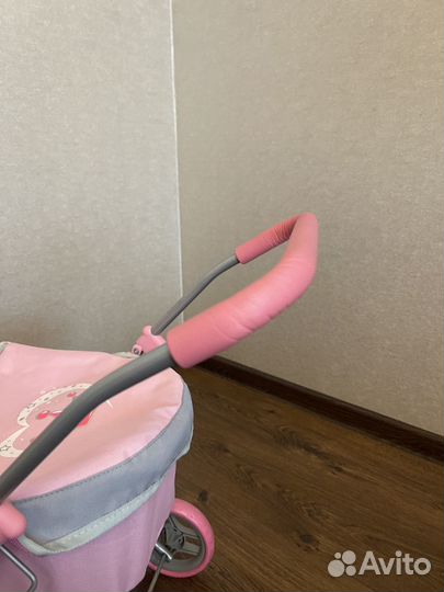 Коляска-люлька для кукол большая