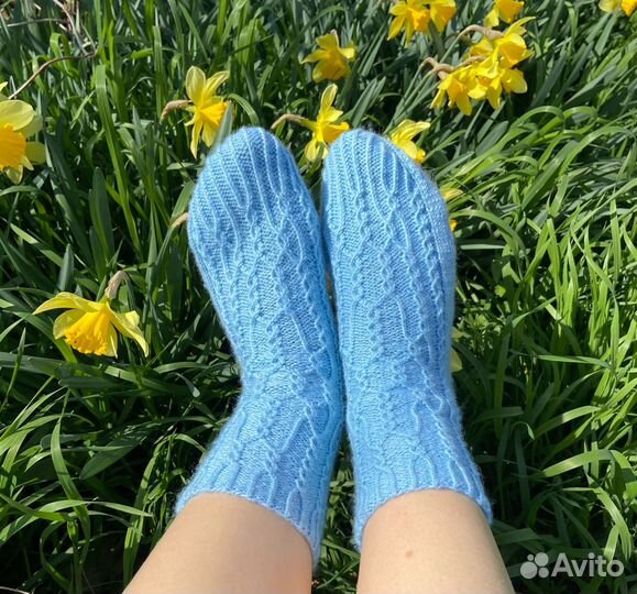 Носочки ажурные ручной работы