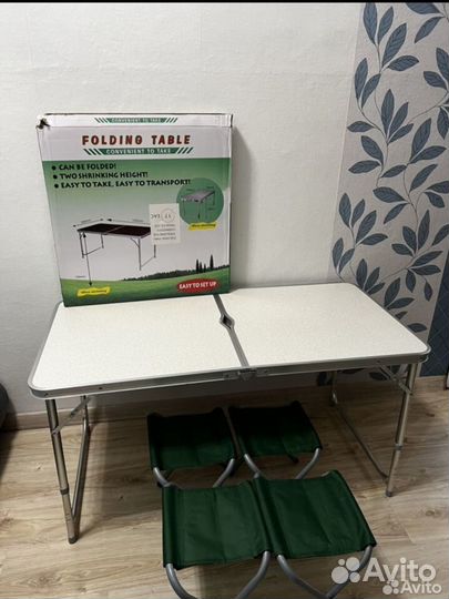 Стол складной туристический 60/120