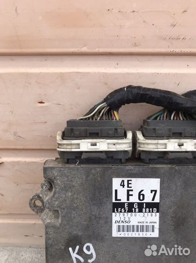 Блок управления двигателем Mazda 3 BK 2.0