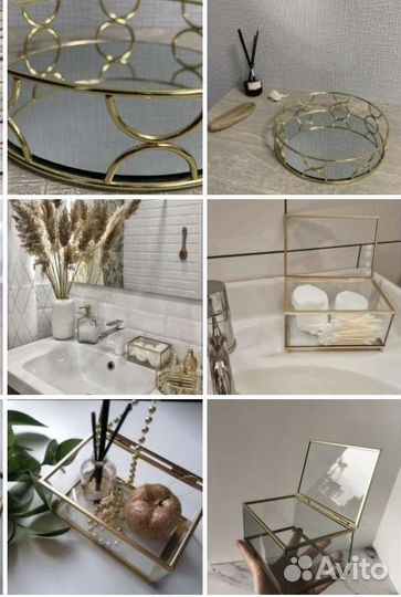 Поднос декоративный Кувшин Птичка Шкатулка