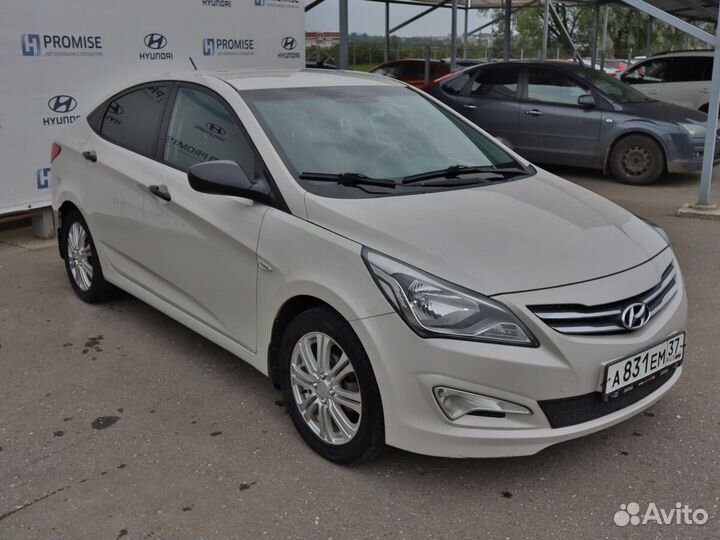 Hyundai Solaris 1.4 МТ, 2015, 127 000 км