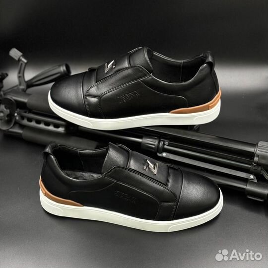 Слипоны мужские Zegna