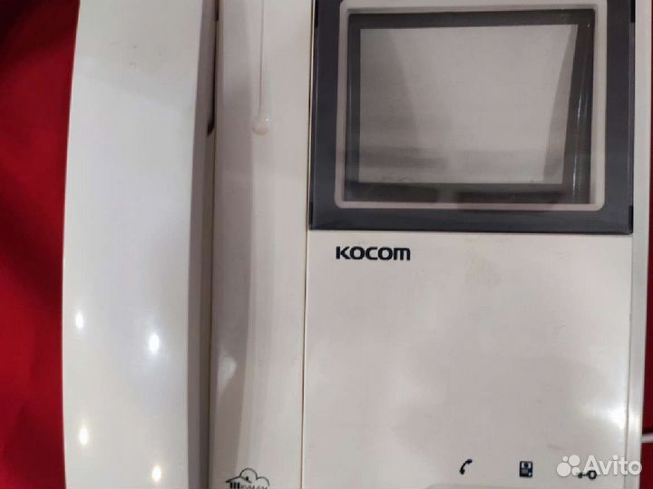 Монитор видеодомофона kocom KVM-534. Черно-белый