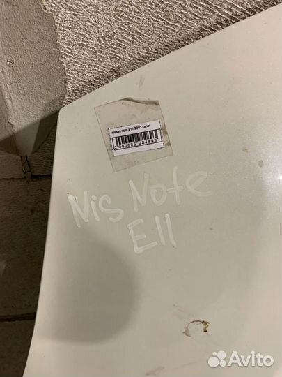 Капот Nissan Note E11 2005 - 2007г