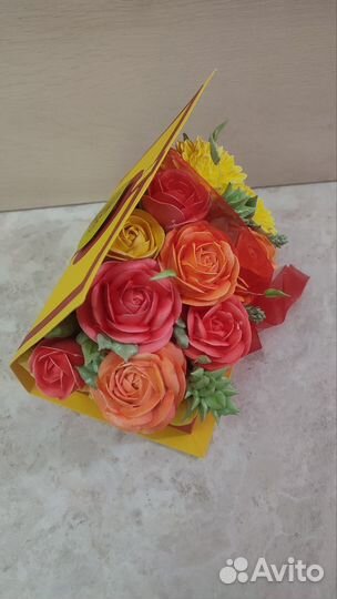 Букет из зефира