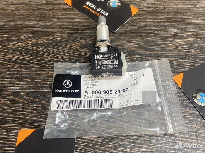 Датчик давления в шинах для Mercedes A0009052104